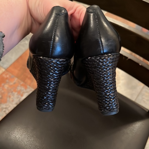 Women’s Wedges, Black, Cosmo Paris, Size 8, Great Condition - Picture 7 of 9